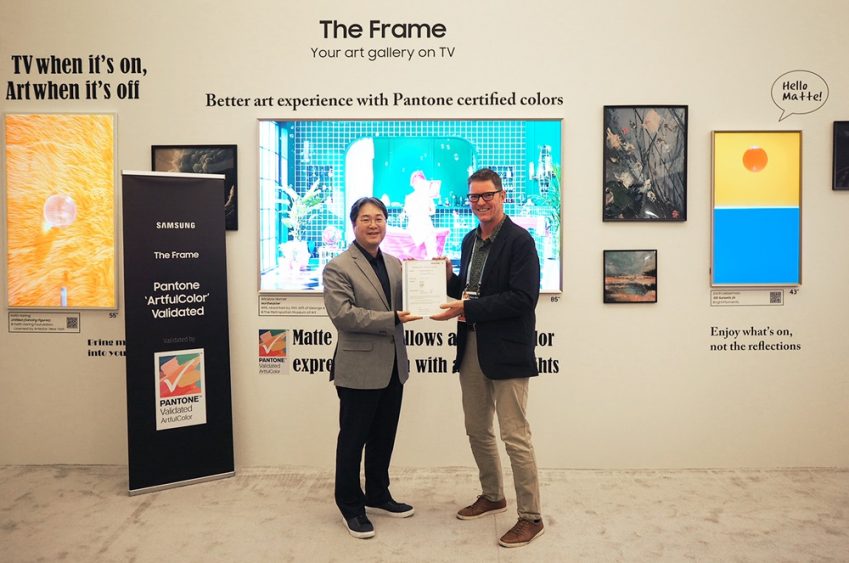 webnexttech | 2024 The Frame Receives First Pantone® Validated ArtfulColor Certification for Color Fidelity