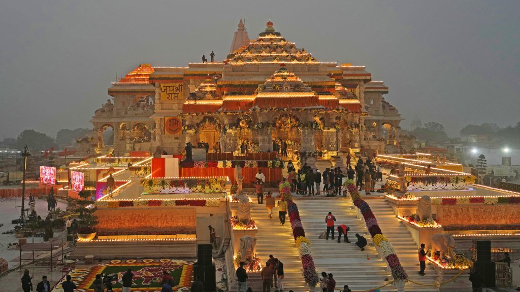 webnexttech | Modi to open Hindu temple Monday in landmark moment before elections